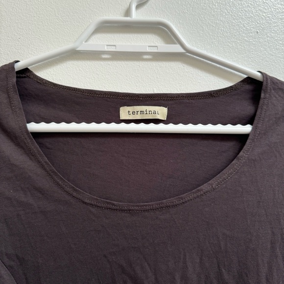 Vintage Terminal Cinched Asymmetrical Top - Picture 4 of 6